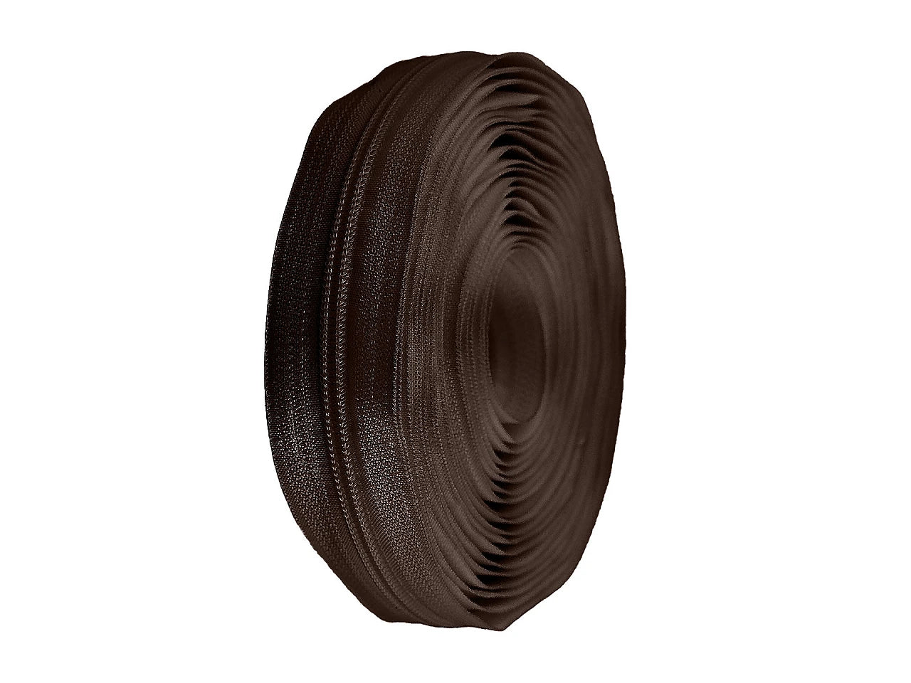 Fermeture au mètre 5 MM marron foncé