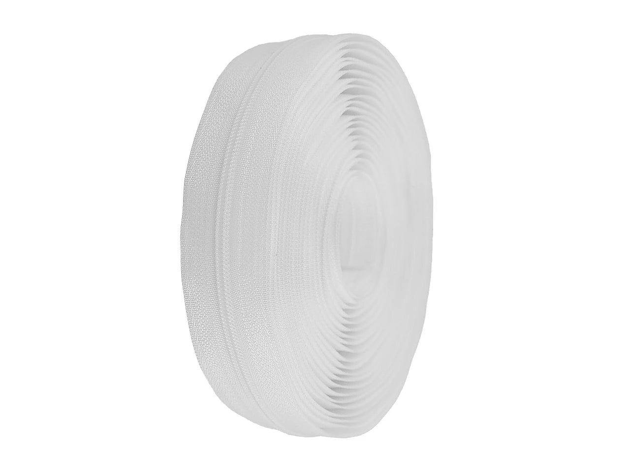 Fermeture au mètre 3 mm spirale blanc