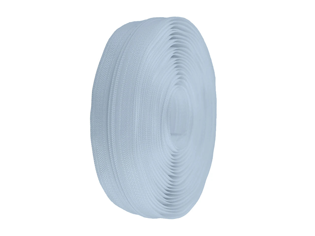 Fermeture au mètre 3 mm spirale bleu ciel