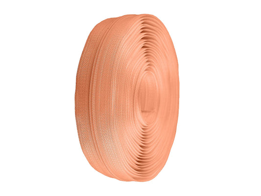 Fermeture au mètre 3 mm spirale saumon