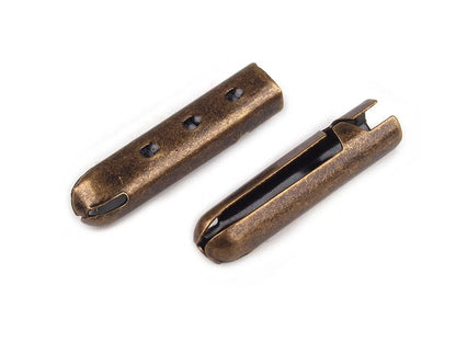 Embout de cordon en métal 4 mm
