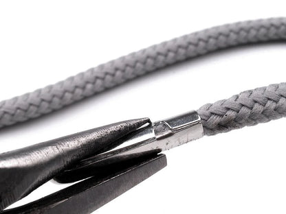 Embout de cordon en métal 4 mm