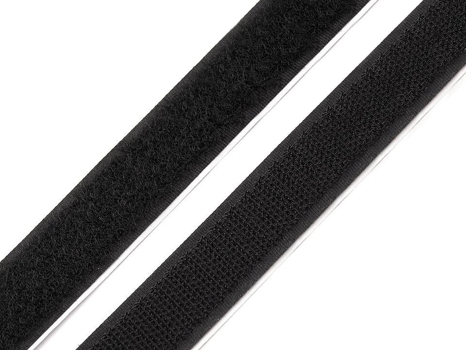Velcro auto collant 20 mm