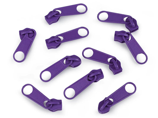 Curseur 5 MM spirale couleur violet