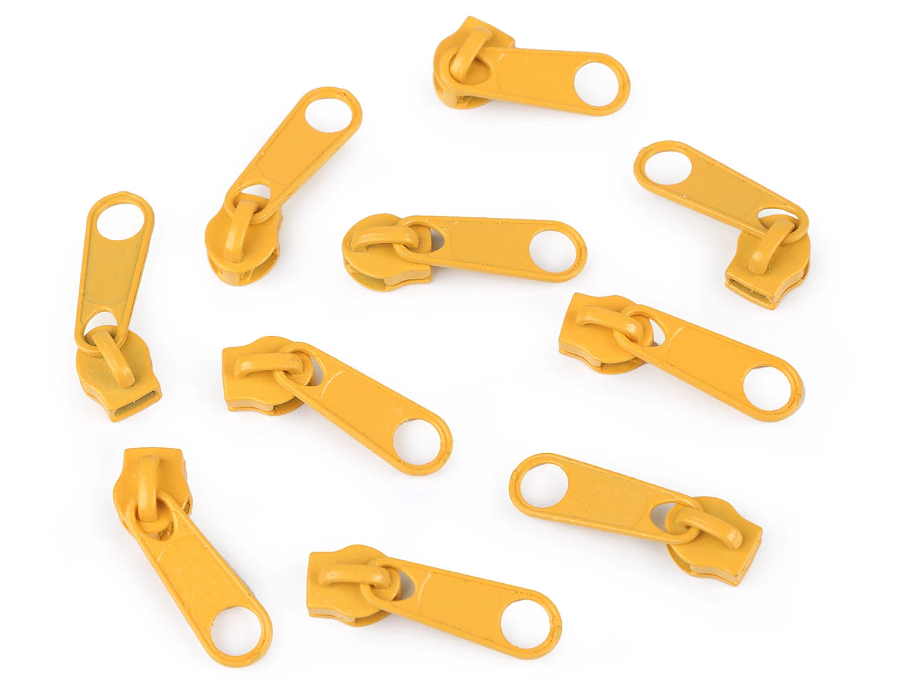 Curseur 5 MM spirale couleur jaune provencal