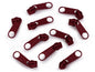 Curseur 5 MM spirale couleur lie de vin