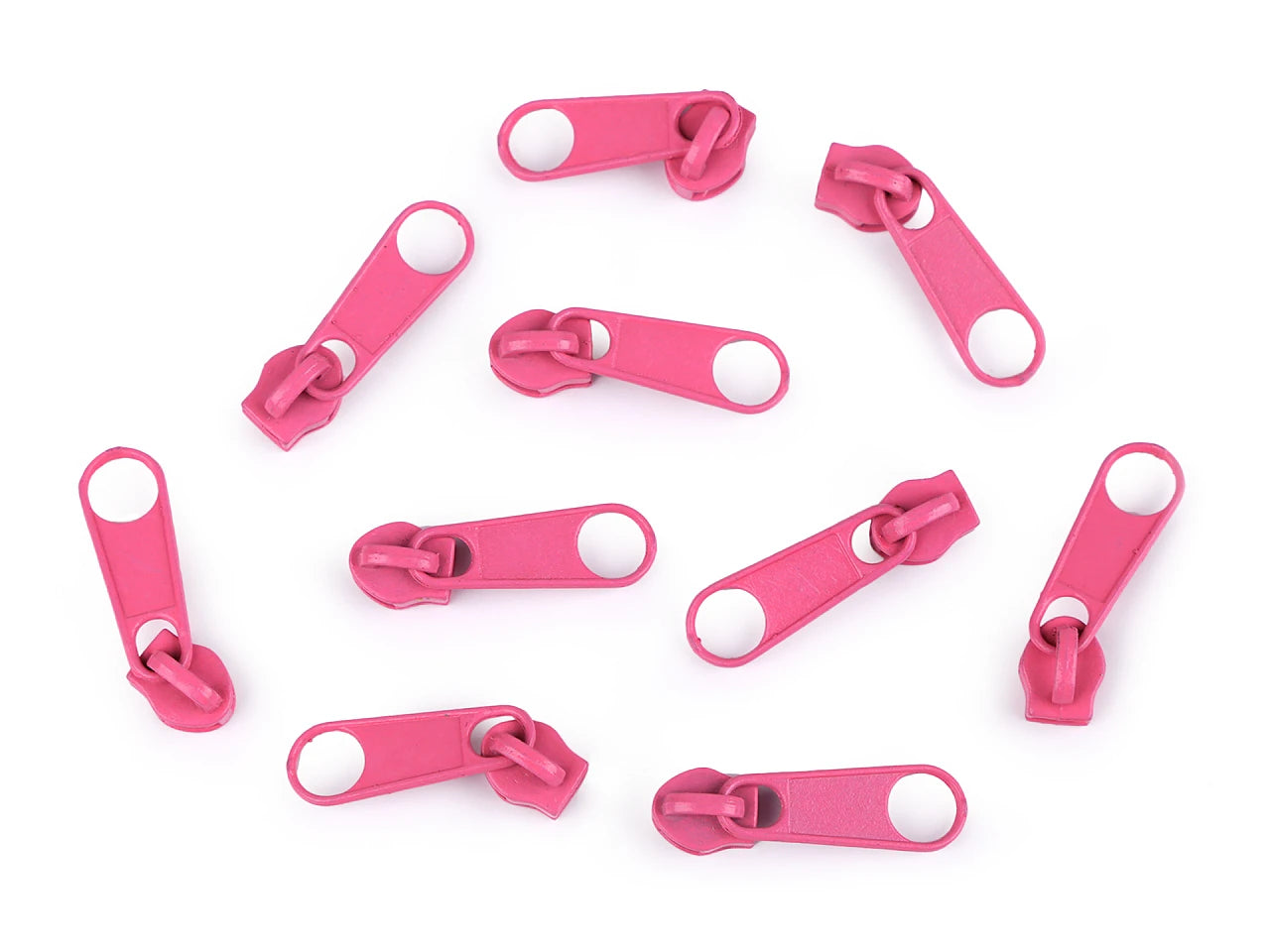Curseur 3 MM spirale rose fuchsia