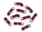 Curseur 3 MM spirale bordeaux