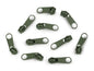 Curseur 3 MM spirale vert kaki