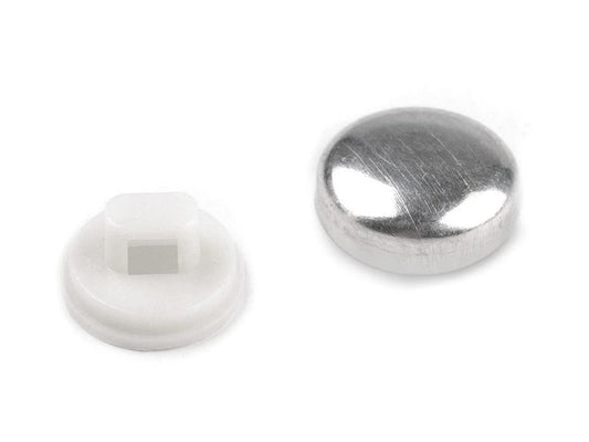 Bouton à recouvrir