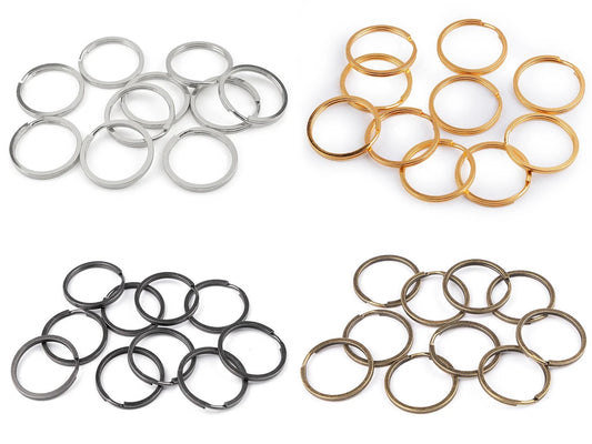Anneaux de porte clefs 30 mm