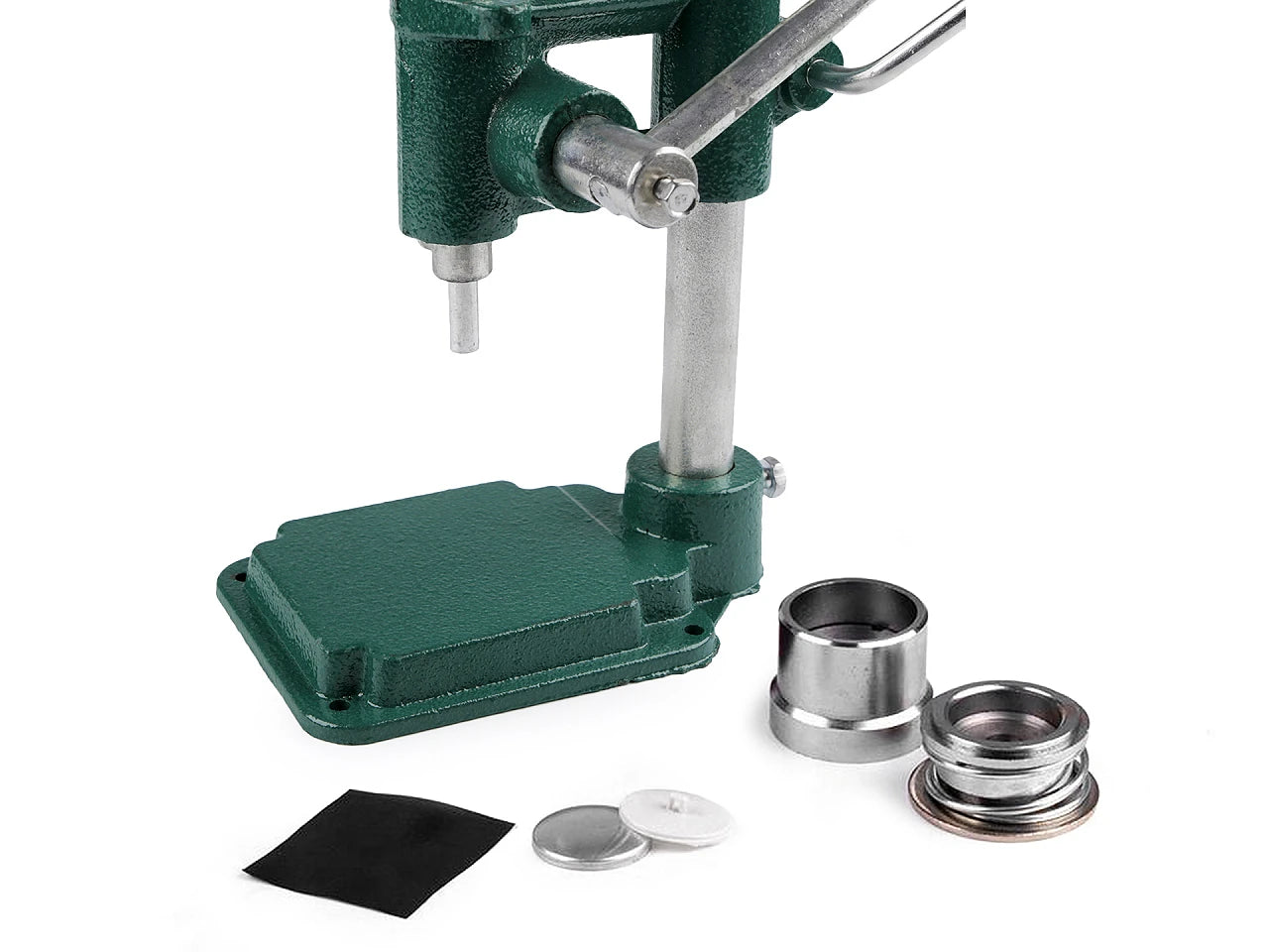 Presse bouton à recouvrir