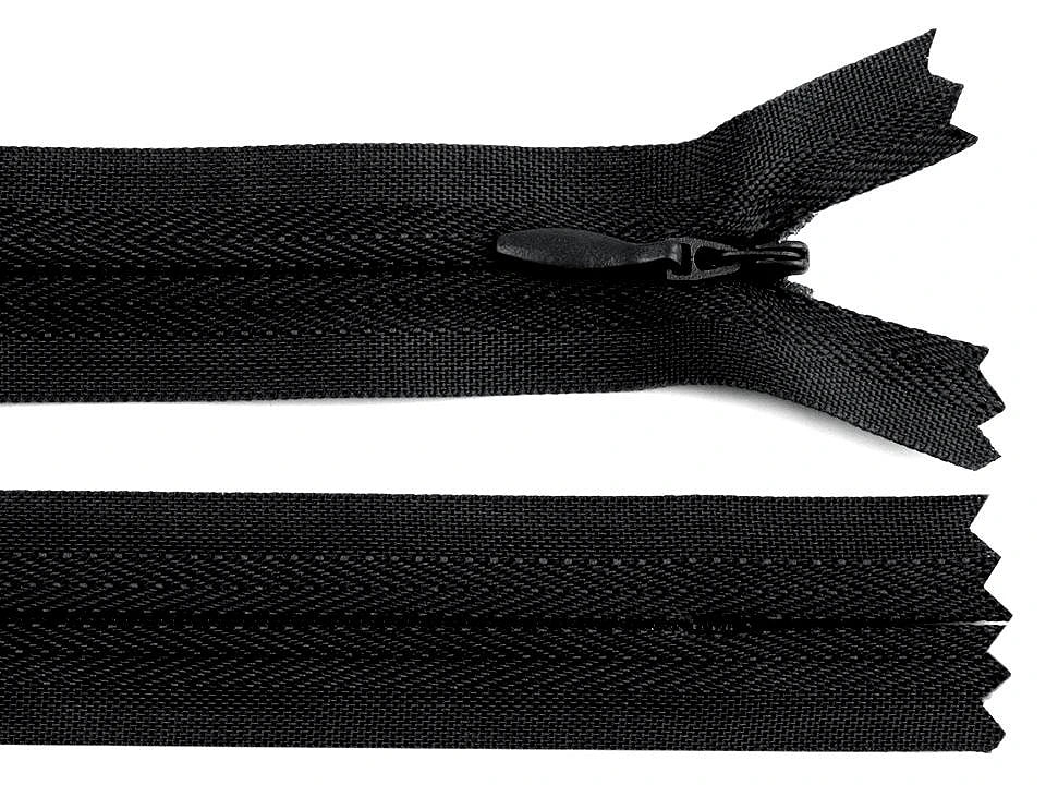Fermeture à glissière invisible du 30 au 60 cm