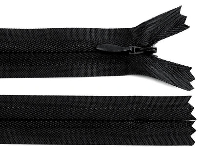Fermeture à glissière invisible du 30 au 60 cm