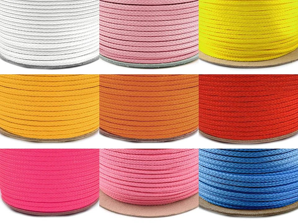 Cordon polyester 4 mm