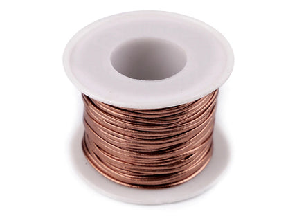 Cordon en simili cuir 1,5 mm 25 mètres