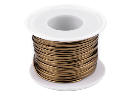 Cordon en simili cuir 1,5 mm 25 mètres