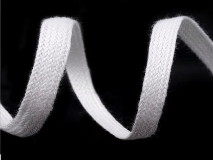 Sergé coton blanc 5 mm