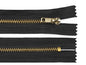 Fermeture à glissière métal 4 mm de 10 cm à 20 cm
