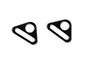 Triangle passant de sangle 25 mm