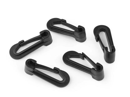 Mousquetons plastique 10 pièces