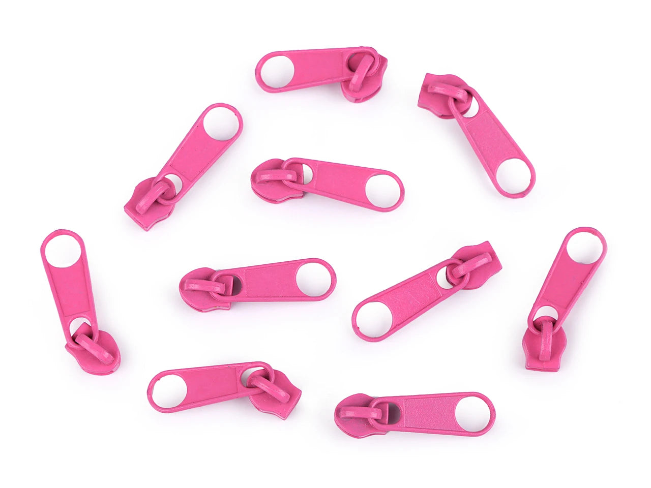 Curseur 3 MM spirale rose bonbon